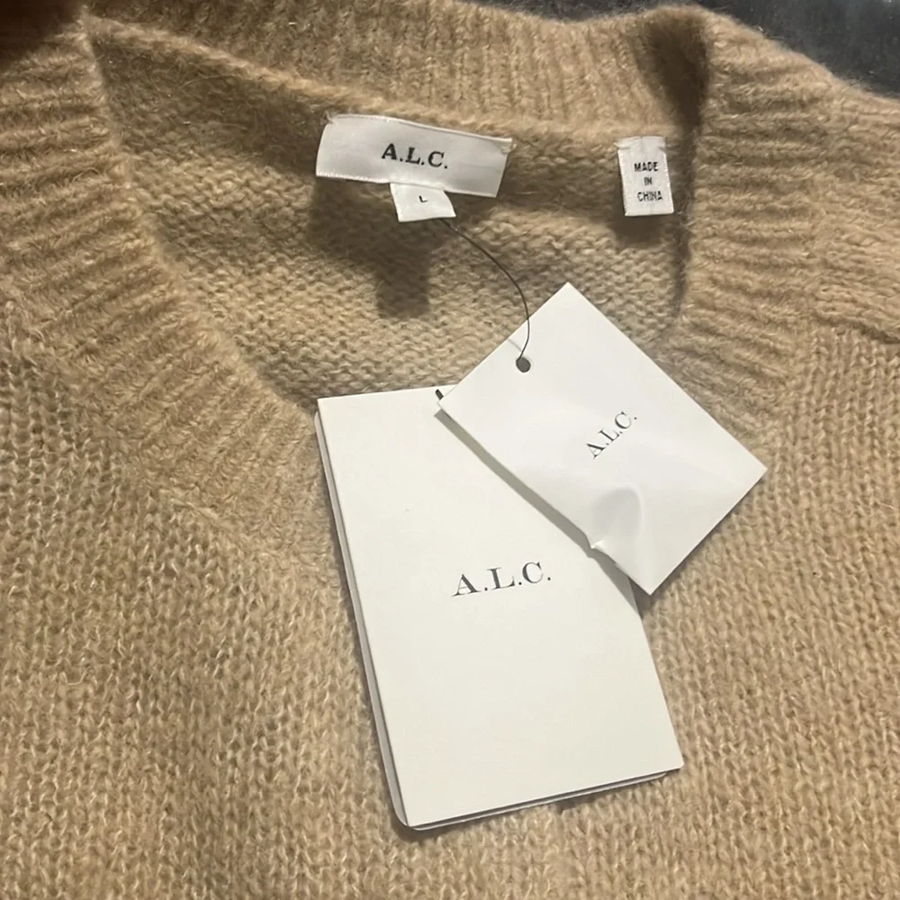 NWT A.L.C Women's. Laine Button-down Knit Cardigan - Picture 9 of 11